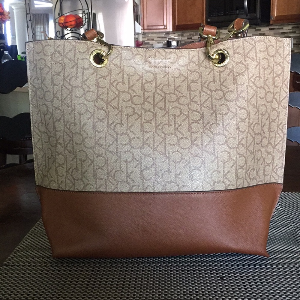Calvin Klein Logo Tote